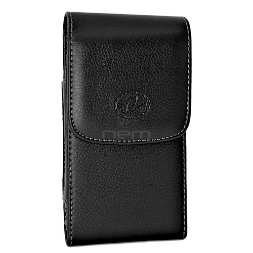 Vertical leather case - pu,